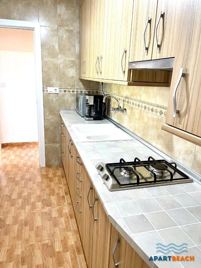 Apartbeach Cye 6 Climatizado Y Junto Playa Салоу Экстерьер фото